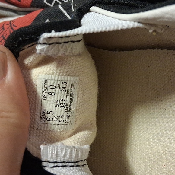 Vans Spirt Slip On Sneakers Unisex Size Women's Size 8 Mens 6.5 - Picture 8 of 9